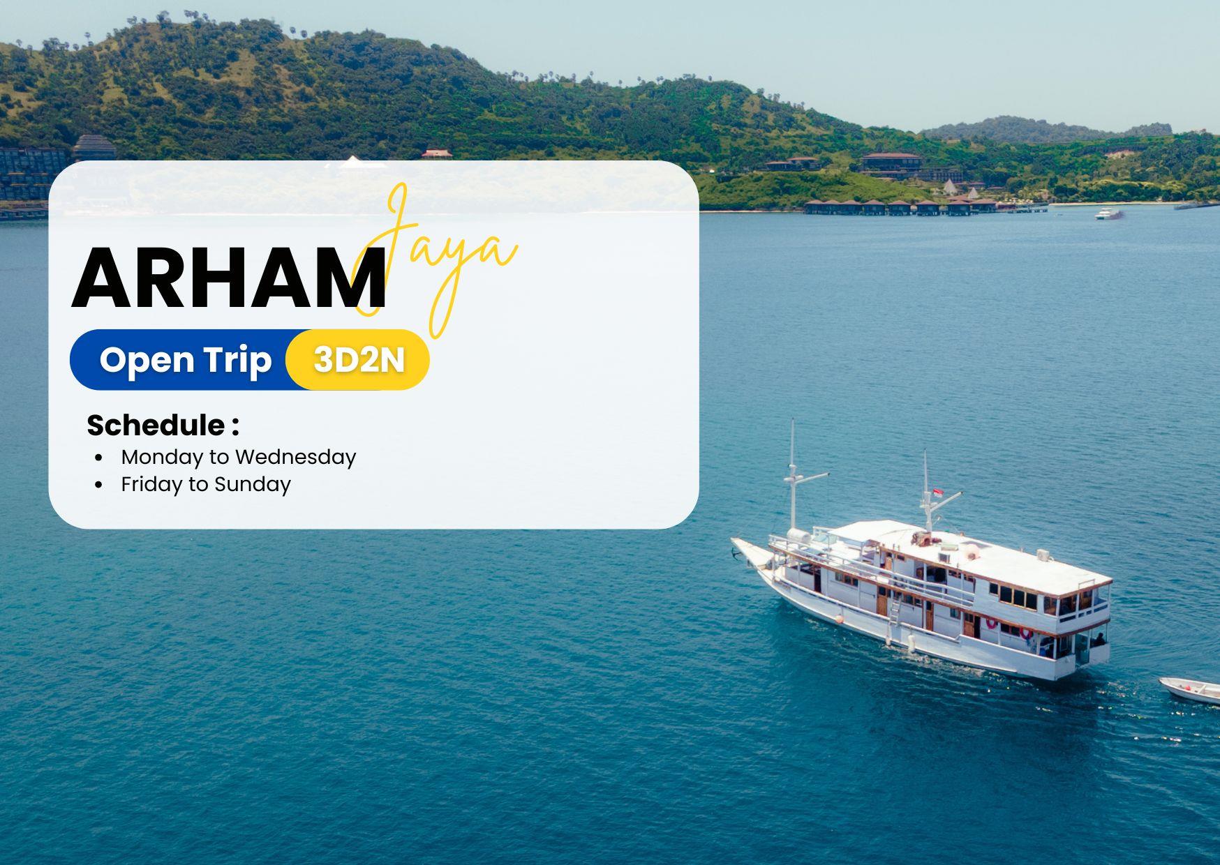 Open Trip Komodo 3D2N - Arham Jaya